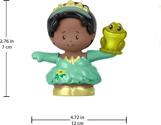 Fisher-Price Disney Princess Gift Set by Little People, 6 Character Figures for Toddlers and Preschool Kids Ages 18 Months to 5 Years (Amazon Exclusive) - Princess 6-Pack thumbnail 2