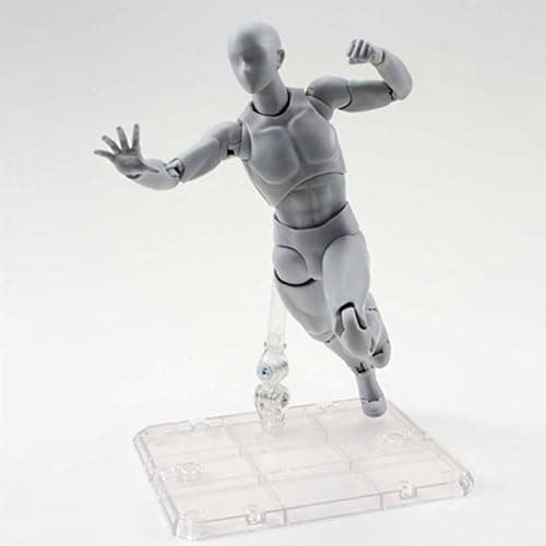COPYLOVE Figure Model PVC Action Figure Drawing Models Figure Artist Draw Painting Model Mannequin Jointed Doll, Drawing Mannequin Figure Models for Artists (Grey Male) thumbnail 6