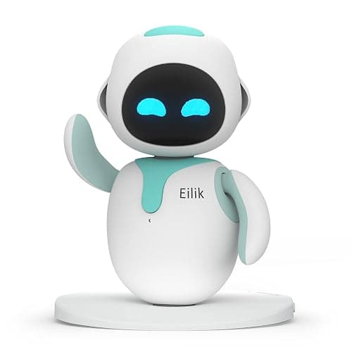 ENERGIZE LAB Eilik – Cute Robot Pets for Kids and Adults, Your Perfect Interactive Companion at Home or Workspace, Unique Gifts for Girls & Boys. - Image 1