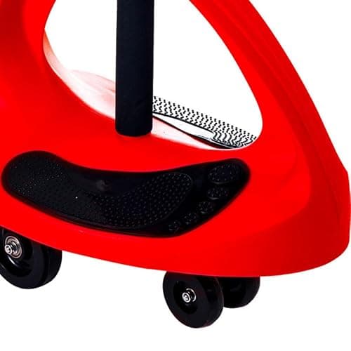 Wiggle Car - Ride on Toy for Ages 3 and Up - Toddler Ride on Toys with no Batteries, Gears, or Pedals Just Twist, Wiggle, and Go by Lil’ Rider (Red) thumbnail 6