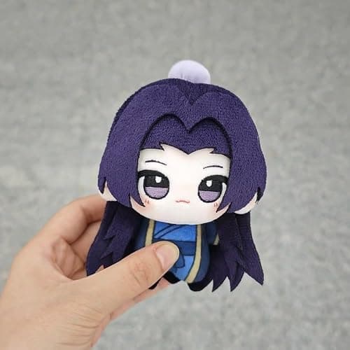 MABAIUDE Maomao and Jinshi Plush Figure Anime Soft Stuffed Doll Maomao Plush Schoolbag Wallet Pendant Charm Mini Hug Pillow Decoration Collectible Gifts thumbnail 4