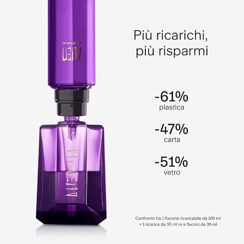 MUGLER Alien Eau de Parfum per Donna, Ambrato, Legnoso e Floreale, Casherman, Ambra e Gelsomino, Fragranza Straordinaria, Mistica e Senza Tempo, Ricaricabile thumbnail 3
