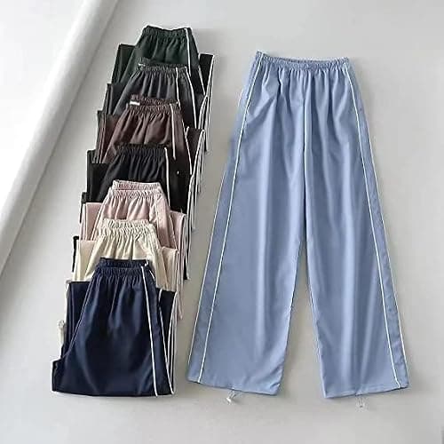 XPONNI Women's Baggy Y2K Parachute Pants thumbnail 3