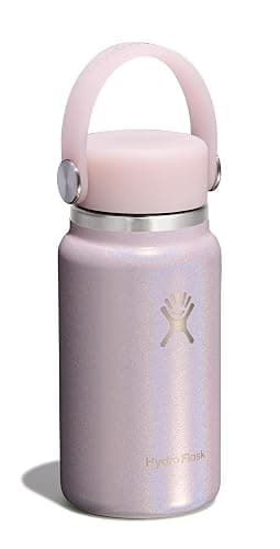 Hydro Flask Micro Bottle - Leak Proof Purse or Pocket Flask - Insulated Mini Water Bottle 6.7 Oz Glimmer Pink thumbnail 4