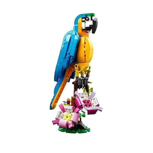 LEGO Creator 3 in 1 Exotic Parrot to Frog to Fish Animal Figures Building Toy, Creative Toys for Kids Aged 7 and up 31136 thumbnail 6