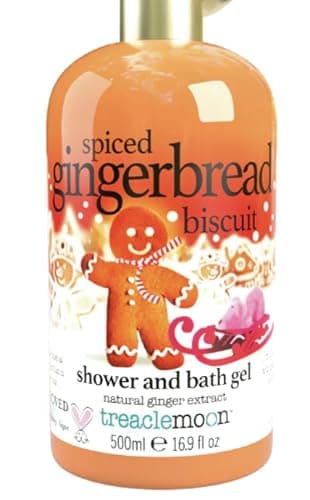 TreacleMoon Spiced Gingerbread Biscuit Showeer and Bath Gel 500ml - Image 1