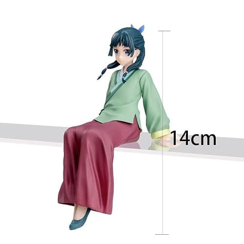 MABAIUDE 2pcs Maomao Figure Maomao Statue - 1/7 Scale Sitting Pose Hanfu Version Mao Mao Figure Model - PVC Anime People Collectibles Desktop Decoration Gifts for Fans thumbnail 7