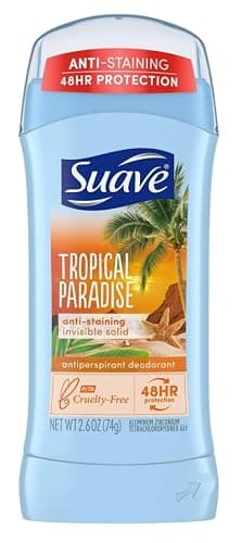 Suave Deodorant 2.6 Ounce 24Hr Tropic Paradise Invis. Solid (76ml) (2 Pack) thumbnail 2