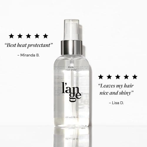 L'ANGE HAIR Rival Heat Shield | Heat Protection Spray for Hair | Prevents Frizz and UV Damage | Lightweight Thermal Protectant Spray | Adds Shine with Nourishing Oils and Keratin | 4 oz Bottle thumbnail 6