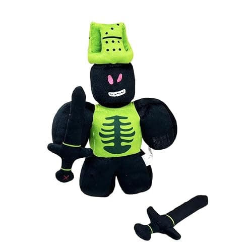 GUUZOGG 11 Inch 1x1x1x1 Plush Toy with Detachable Sword, Adorable Killer Stuffed Animal Doll for Fans, Collectible Gift for Kids Boys Girls and Adults thumbnail 3