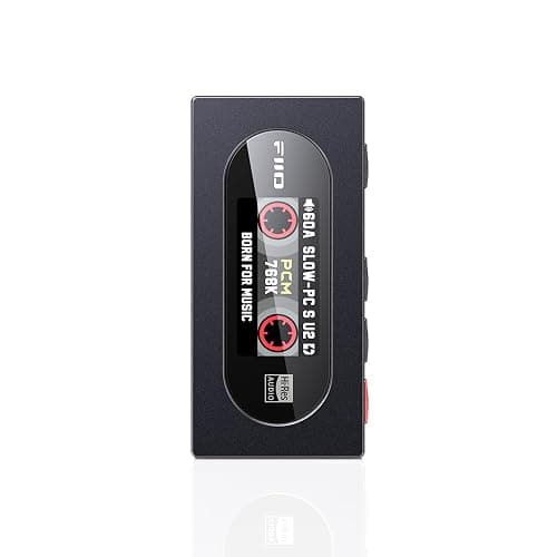 FIIO KA15 Portable DAC and Headphone Amplifier (Black) - Image 1