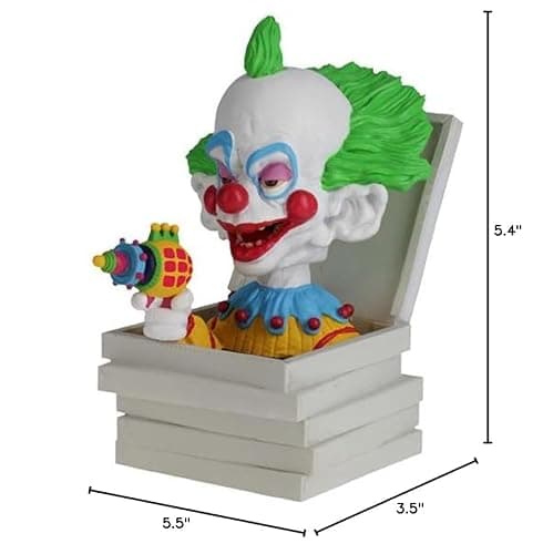 Royal Bobbles Killer Klowns from Outer Space – Shorty in Pizza Box – 5.4 Inches Tall – Collectible Bobblehead Statue thumbnail 2