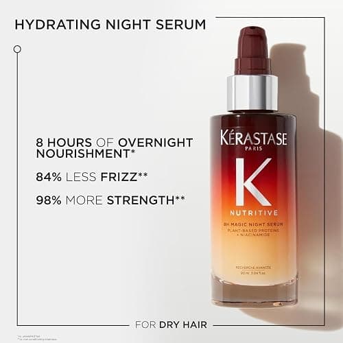 Kerastase Nutritive 8H Magic Night Serum - Overnight Treatment for Dry Hair, Enhances Shine, With Plant-Based Proteins thumbnail 2