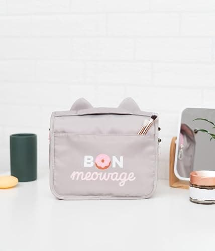 Pusheen Hanging Travel Toiletry Bag, Travel Bag, Pusheen Gifts thumbnail 5