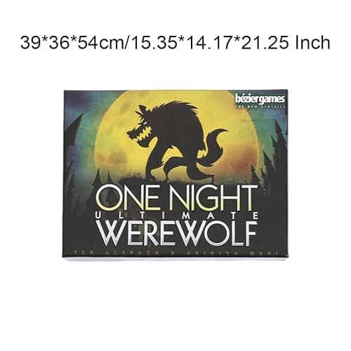 SUWIAKLALL One Night Werewolf The Party Game for 8 to 16 Players, Card Board Game Puzzle Card Game for Adults and Teens, Interactive Board Game thumbnail 9