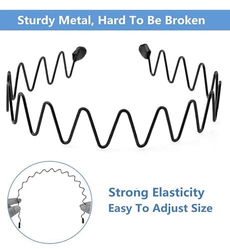Zigzag wire headband thumbnail 2