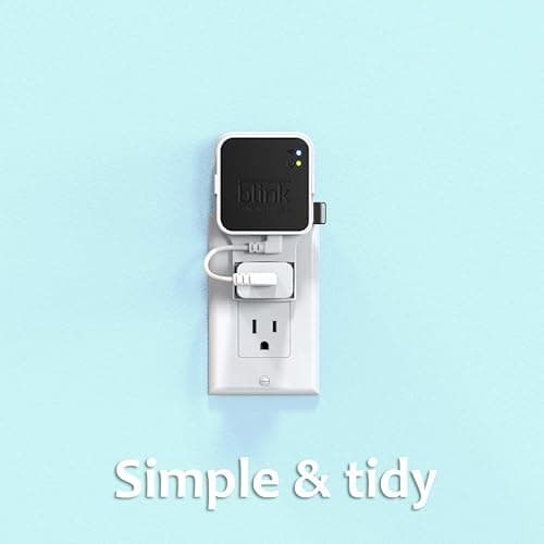 256GB Blink USB Flash Drive, with Outlet Wall Mount for Sync Module, Space-Saving Mount Bracket Holder for Blink Outdoor/Indoor Security System (Sync Module 2 is NOT Included),1Pack thumbnail 5