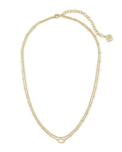 Kendra Scott Emilie Multi Strand Necklace, Fashion Jewelry for Women thumbnail 2