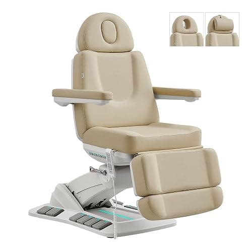 Beauty Spa Medical Treatment Bed 4 Motor Electrical Facial Medical Spa Tables with Rotating Seat AURORA - Image 1