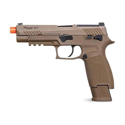 Sig Sauer Proforce 6mm BB Caliber Metal Slide Construction with Full Blow-Back Action 21rd M17 Airsoft Pistol, Coyote Tan - Image 1