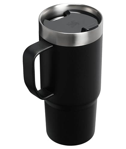 STANLEY The Everyday Suburban Mug | 16 oz | Drink Through Lid | Cup for Coffee, Tea and Drinks | Insulated Stainless Steel Coffee Mug | BPA-Free | Black 2.0 thumbnail 4