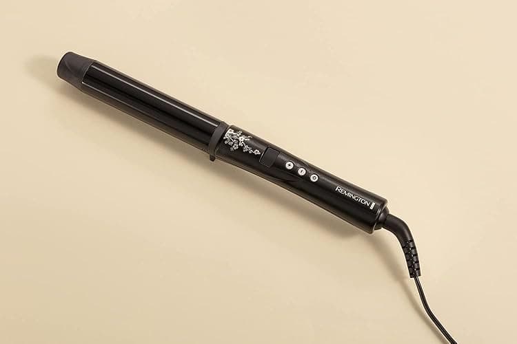Remington Ferro Arricciacapelli - Per ricci grandi 32 mm- Pearl Digital: Rivestimento in ceramica con vere perle; Display LCD 130-210°C, Guanto termico, onde delicate per capelli forti, CI9533 thumbnail 4