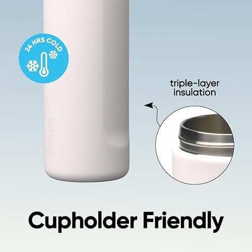 Owala FreeSip Stainless Steel Water Bottle 24 oz Iced Breeze thumbnail 5