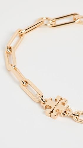 Tory Burch Women's Good Luck Chain Bracelet, Tory Gold, One Size thumbnail 3