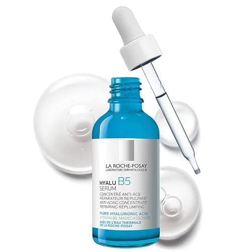 La Roche-Posay Hyalu B5 Pure Hyaluronic Acid Serum for Face, Vitamin B5 + Hyaluronic Acid + Madecassoside, Hydrating Serum Visibly Plumps Skin, Sensitive Skin Safe, Anti Aging, Oil-Free - Image 1