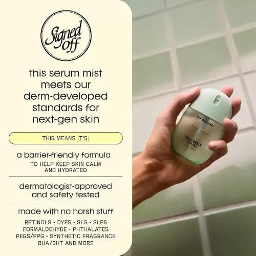 Sincerely Yours Hit Refresh Soothing and Hydrating Serum Mist with Cucumber Extract | Size: 1.9 oz/55 ml thumbnail 4