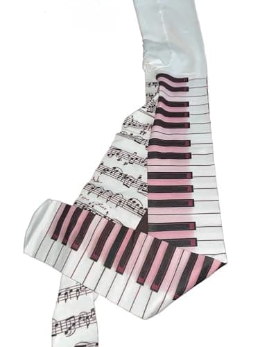 JOLILUNA Whimsy Twee Piano Tights Funky Y2k Music Note Tights thumbnail 3