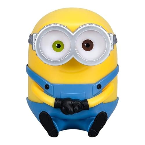 Minions Bob Light, Officially Licensed LED Light Shaped Like Bob, Battery-Powered Home Decor, Perfect for Bedside Table or Shelf, Collectible for Fans of Despicable Me for All Ages | Paladone thumbnail 7