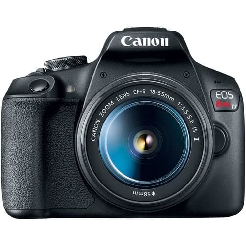 Canon EOS Rebel T7 DSLR Camera with 18-55mm Lens Bundle with Extra Canon Battery + 2X 64GB Memory Cards + Accessory Kit Including Bag, Flash, Remote, Aux Lenses, Software & More thumbnail 4