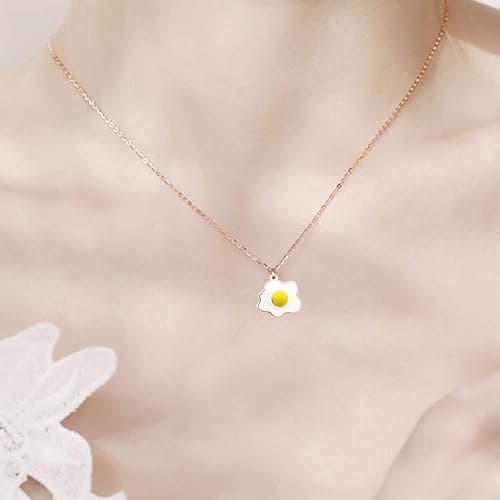 Honbay 20PCS Enamel Alloy Fried Eggs Pendant DIY Craft Jewelry Making Accessory thumbnail 6