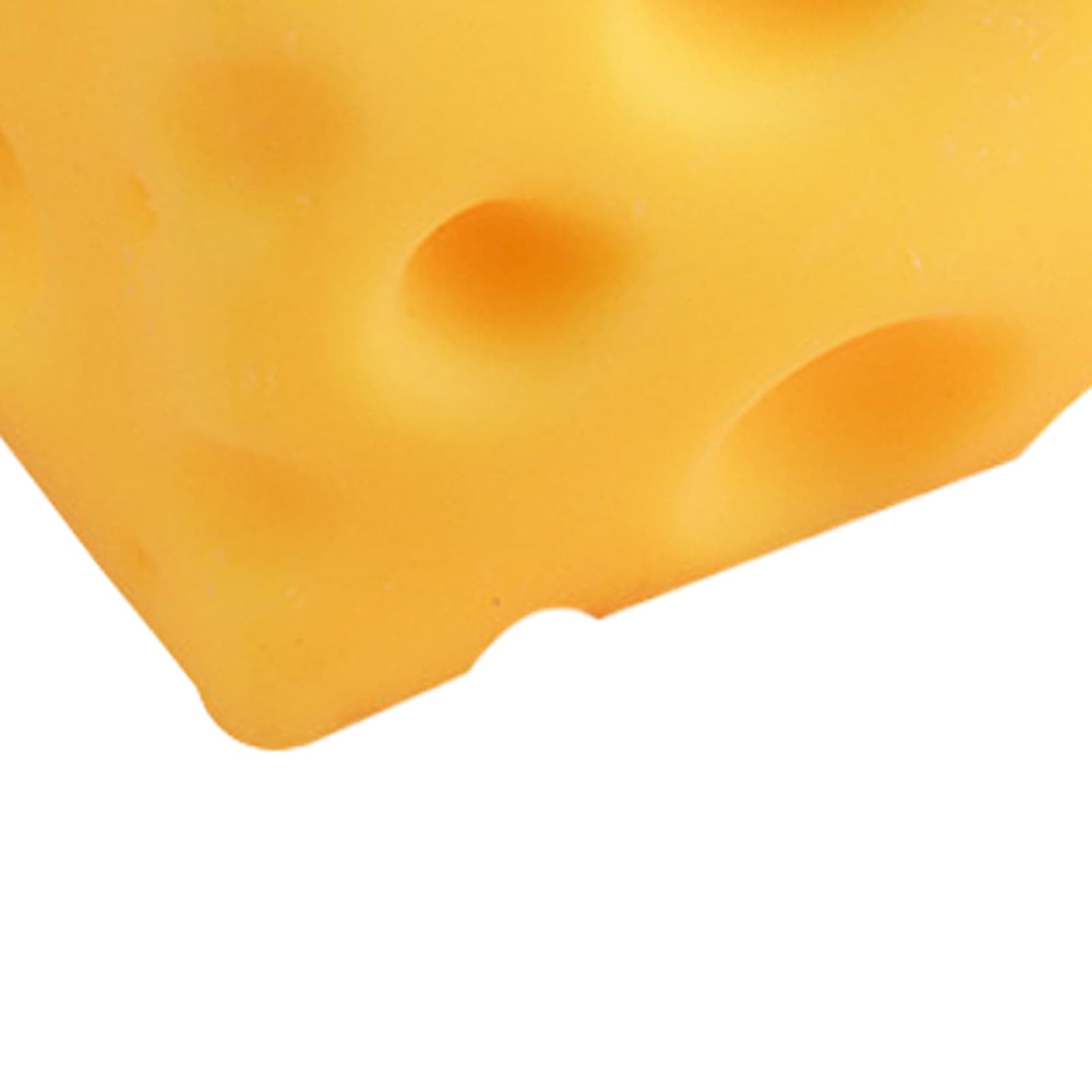Yellow Cheese Squeeze Toy, With Soft Texture, 6x6cm/7x7cm, Food Themed Cheese Cubes Squishy Toy, Rebounding Sensory, Fun And Engaging, For Kids, Adults, Stress Relief thumbnail 7