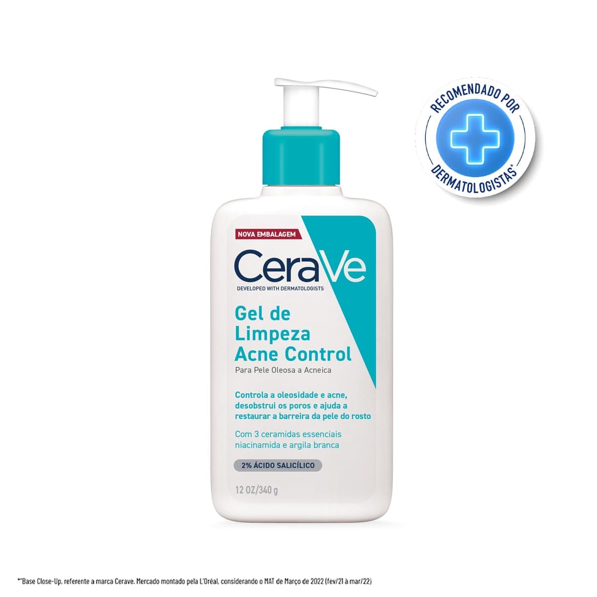 Cerave, Gel de Limpeza Acne Control com Niacinamida e Ácido Salicílico thumbnail 2