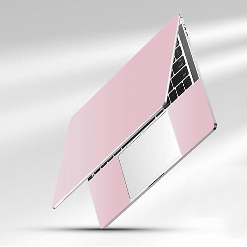 Light Pastel Pink 12 12.1 13 13.3 14 15 15.4 15.6 in Skin Laptop Sticker Decal, Netbook Skins for Notebook PC, Universal Vinyl Laptop Decor Cover for Women Girls, Waterproof Art Protector thumbnail 3