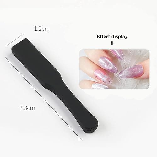 SILPECWEE 15Pcs Nail Magnet Set Cat Eye Gel Nail Polish Magnet Wand Magnetic Nail Polish Cat Eye Magnet for Nails Cat Eye Magnets Sticks Nail Design Tools Nail Art thumbnail 6