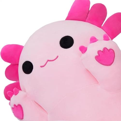 MIAOHAHA Plush Axolotl Toy Stuffed Animal Axolotl Toy Pillow Body Pillow Gift for Kids and Girls (Pink,110cm/43.3in) thumbnail 6