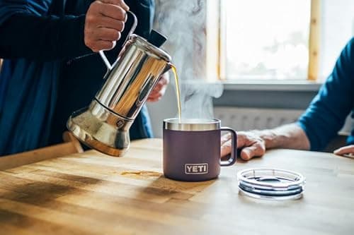 YETI Stainless Steel Rambler Drinking_Cup, Vacuum Insulated, with MagSlider Lid, 14 Ounces, Nordic Purple thumbnail 9