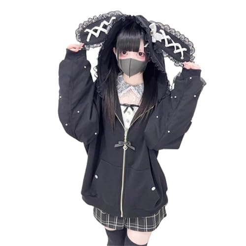 Zenrave Jirai Kei Hoodies Tenshi Kawaii Shoujo Girl Clothes Harajuku Jojifuku Lolita Tops Cutecore Gyaru Jfashion - Image 1