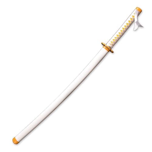 Metal Demon Sword 104cm/41inchs,Stainless Steel, Hashira Pillar and Protagonist Katana for Anime Cosplay, Anime Original Textures, Multiple Styles to Choose from thumbnail 3
