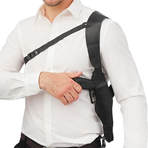 P'tit Clown - 22021 - Holster d'Épaule - Accessoire Déguisement Policier, Officier de Police, Militaire - Pour Compléter Tenue Carnaval, Cosplay, Fête Costumée thumbnail 3