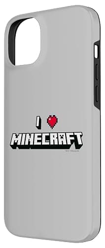 Minecraft I Heart Minecraft Logo Case for iPhone 14 Plus thumbnail 2