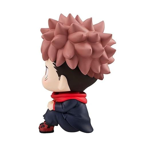 Puruuige Itadori Yuji Figure Anime Itadori Yuji Figurine 3.93'' Look Up Pose Model Statue PVC Cute Cake Topper Decoration - Itadori Yuji - 3.9 inch thumbnail 3