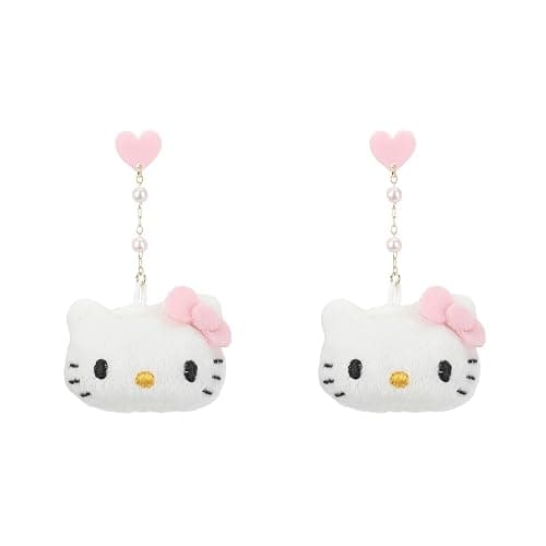 Hello Kitty Plush Earrings - Image 1