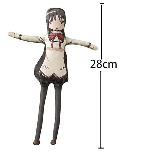 YLQANONG KanameMadoka Pillow Figure Twistable Pillows Anime Akemi Homura/Miki Sayaka/Kyouko Soft Pillow Kaname Madoka Anime Figures 28CM thumbnail 6