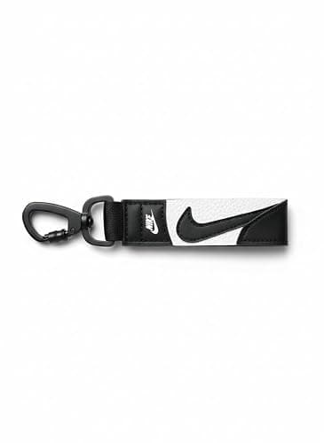 Nike Swoosh Key Holder - Durable Carabiner-Style Clip, Keychain with Iconic Branding thumbnail 2