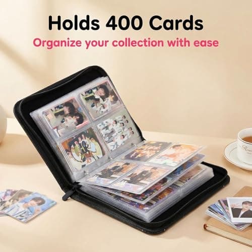 Stray Merch Card Binder for 400 Lomo Cards, Zip Card Album with Wrist Strap, Stray Photo Card Holder, Stray Gifts and Stray Merchandise thumbnail 3