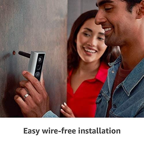 Ring Door View Cam – A compact video doorbell designed to replace your peephole with smart security thumbnail 4
